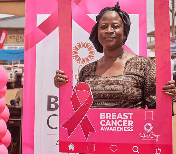 Rock City Hotel holds successful breast cancer screening, blood donation exercise at Mpraeso Kwahu