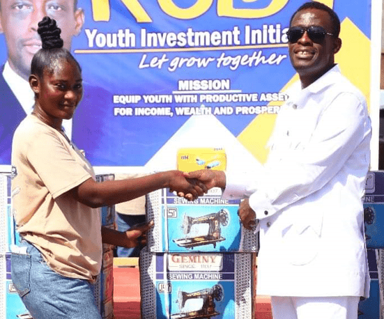 MP for Takoradi supports youth in various trades with start-up tools