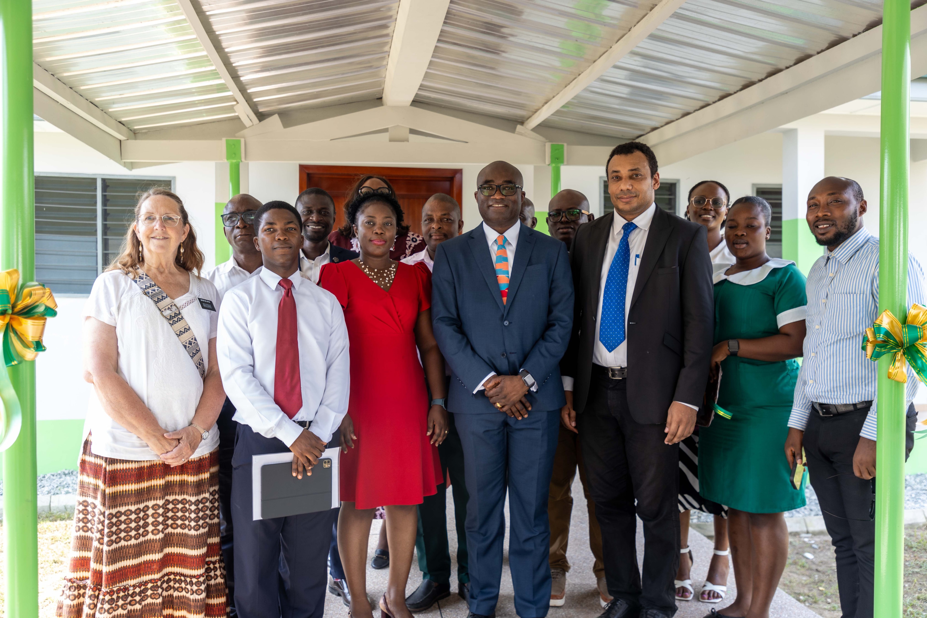 The Church of Jesus Christ of Latter-day Saints hands over a newly built psychological unit to Winneba Trauma and Specialist Hospital