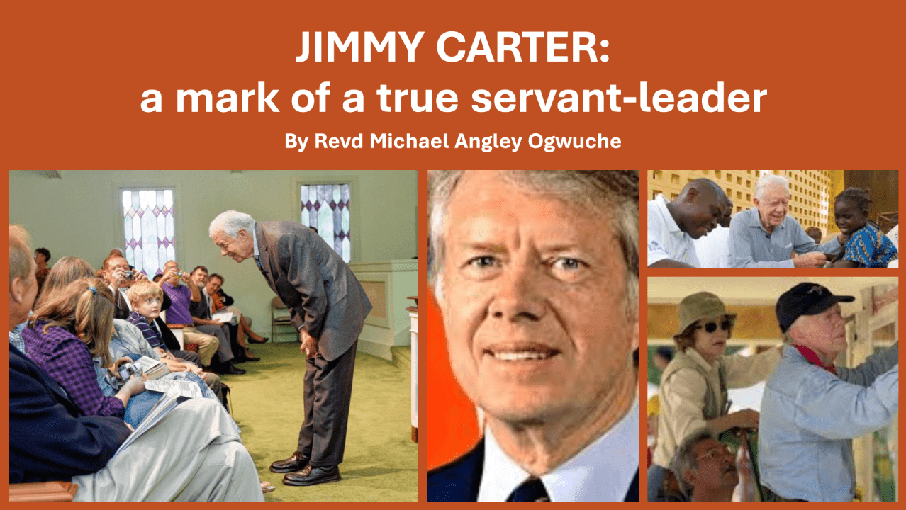 Jimmy Carter: The true servant leader
