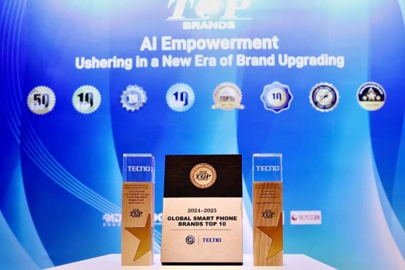 TECNO named among 2024-2025 global top 10 smartphone brands