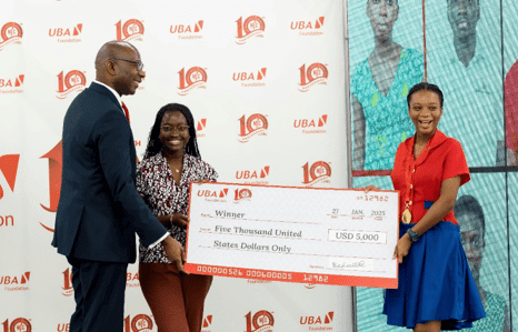 UBA rewards 2024 NEC winners with US$10,000 in scholarship grants