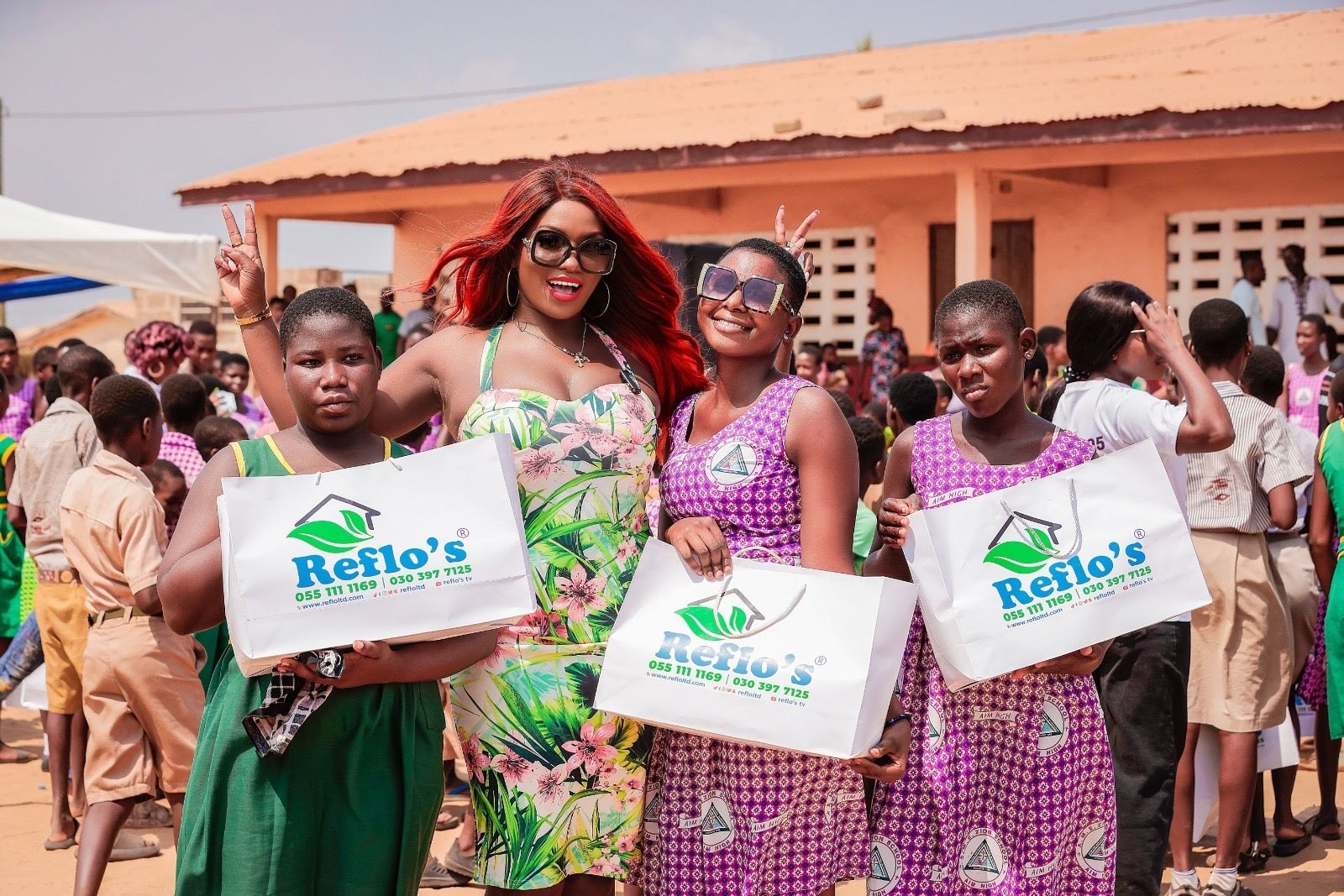 Florence Mensah Foundation empowers 1,000 girls through Menstrual Health Initiative in Keta Kedzi