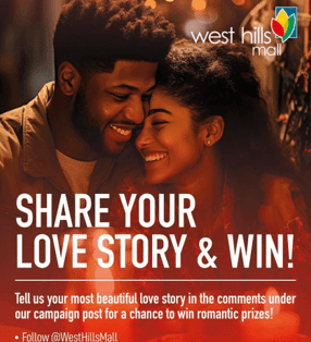 Love, shopping & chocolate: Celebrate ‘A Romantic Affair’ at West Hills Mall this February!