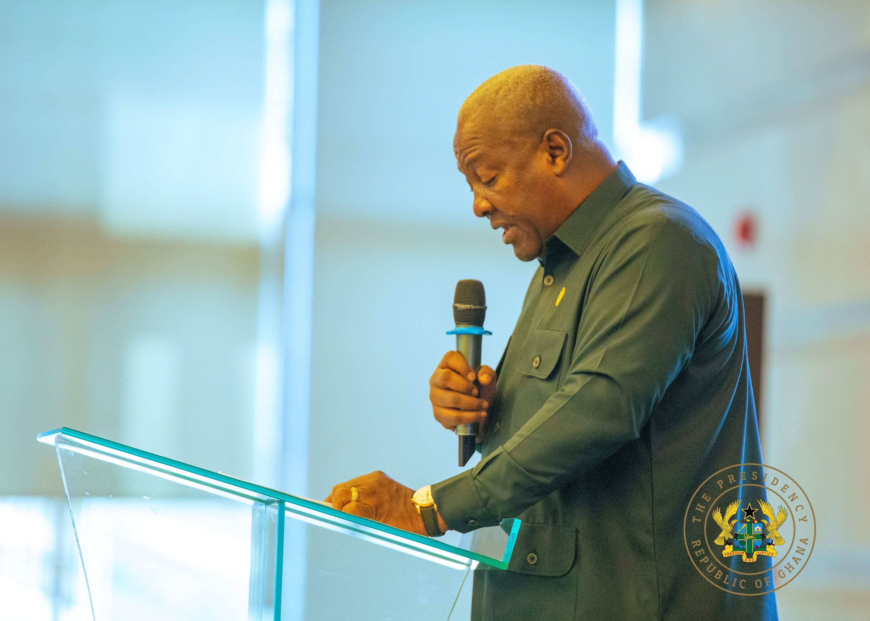 Take leading role in resource exploitation -President urges Ghanaians