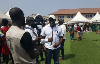 McDan supports widows in Accra with food and medical aid