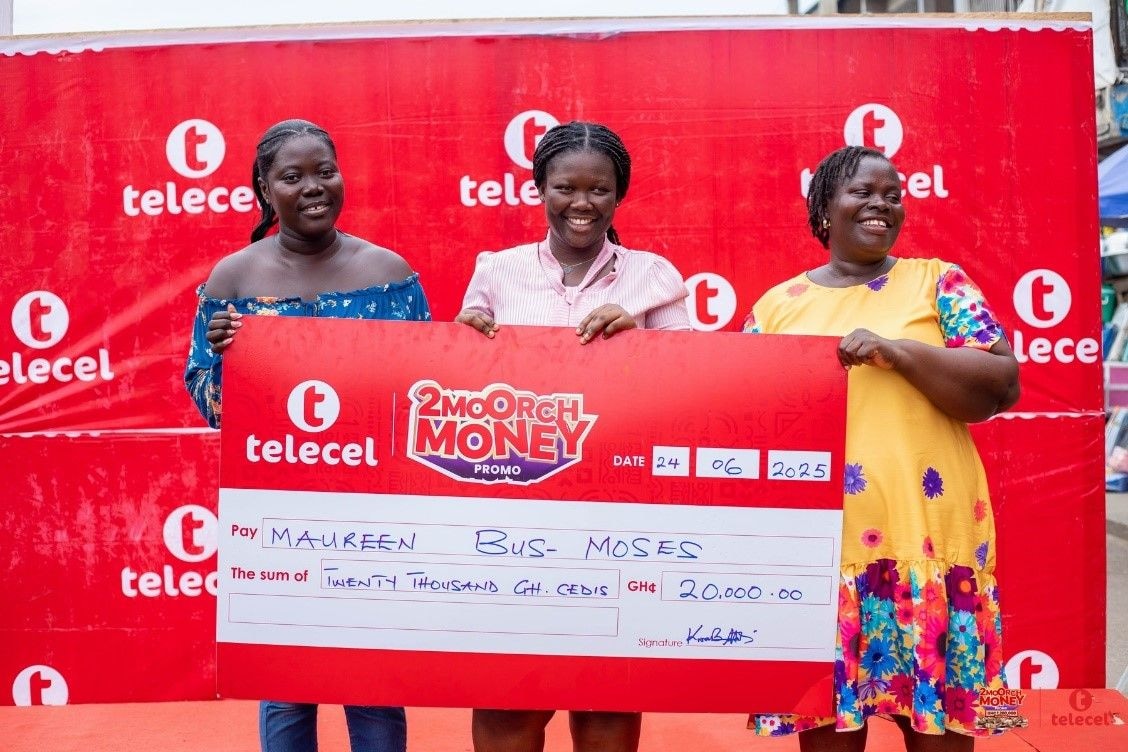 Telecel 2Moorch Money weekly winners grab GH¢20,000 each
