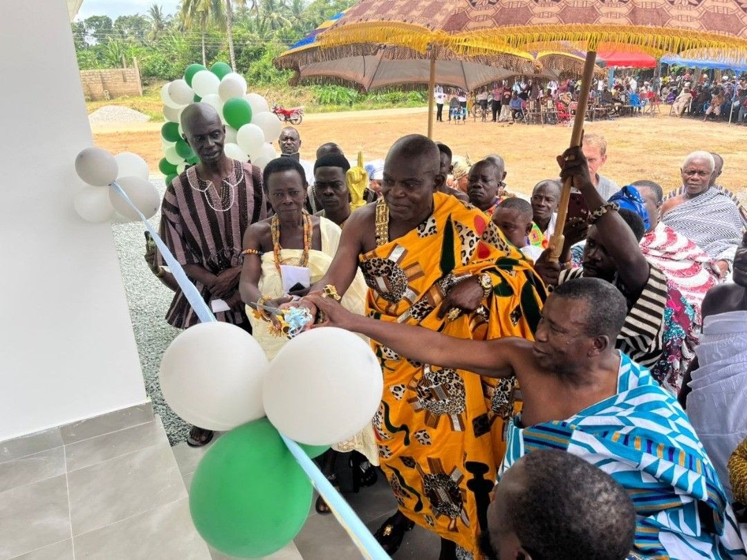 GREL hands over nurses’ quarters to improve healthcare at Akyem Breman