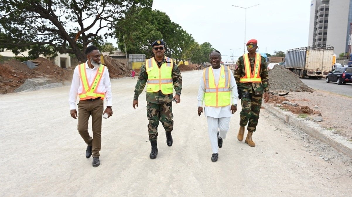 GPHA Director-General inspects ongoing infrastructure projects at Tema Port