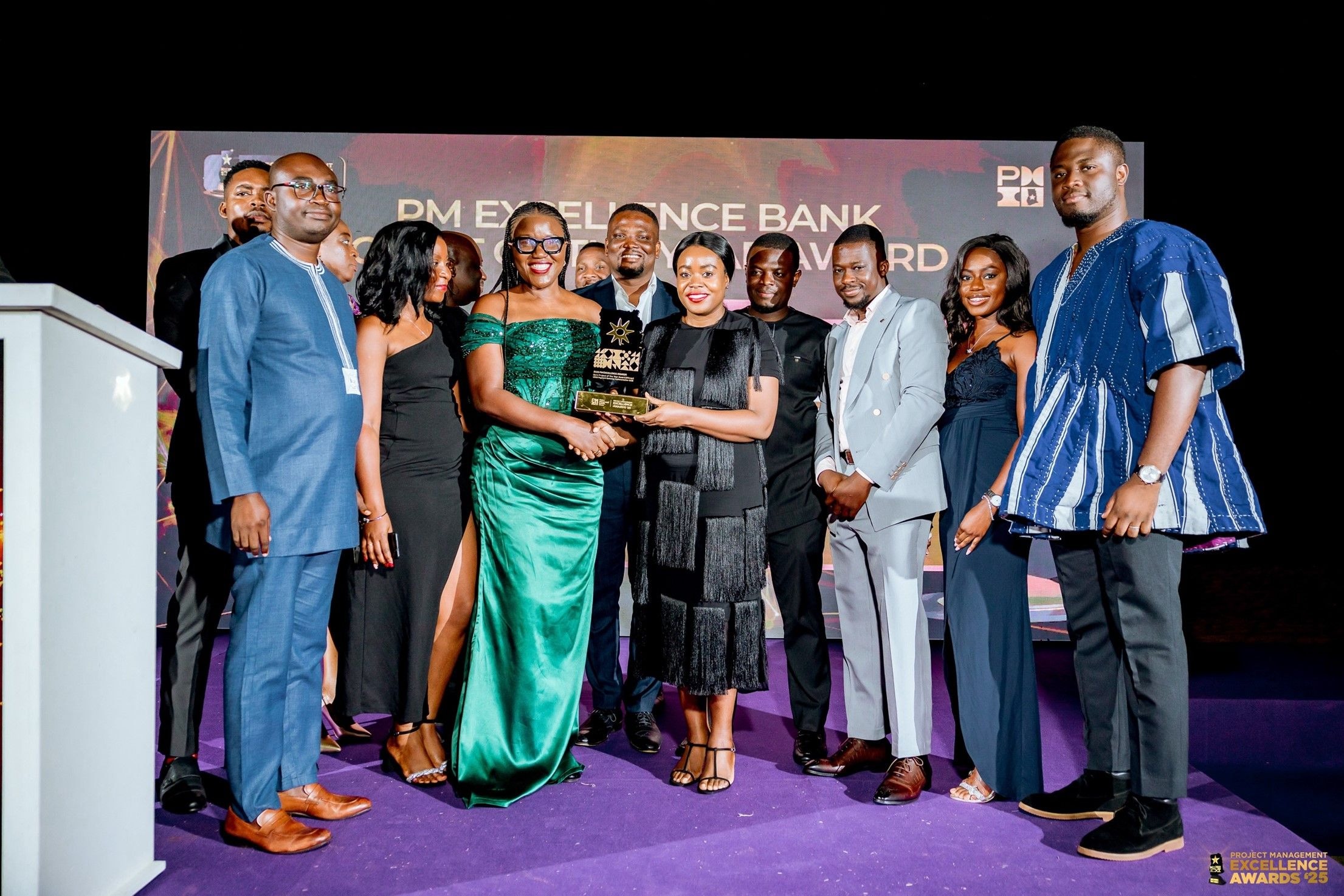 GCB Bank honoured for excellence in Project Delivery at 2025 PMEA