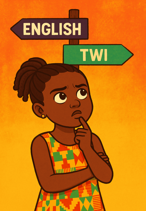 Why don’t you speak your mother tongue?