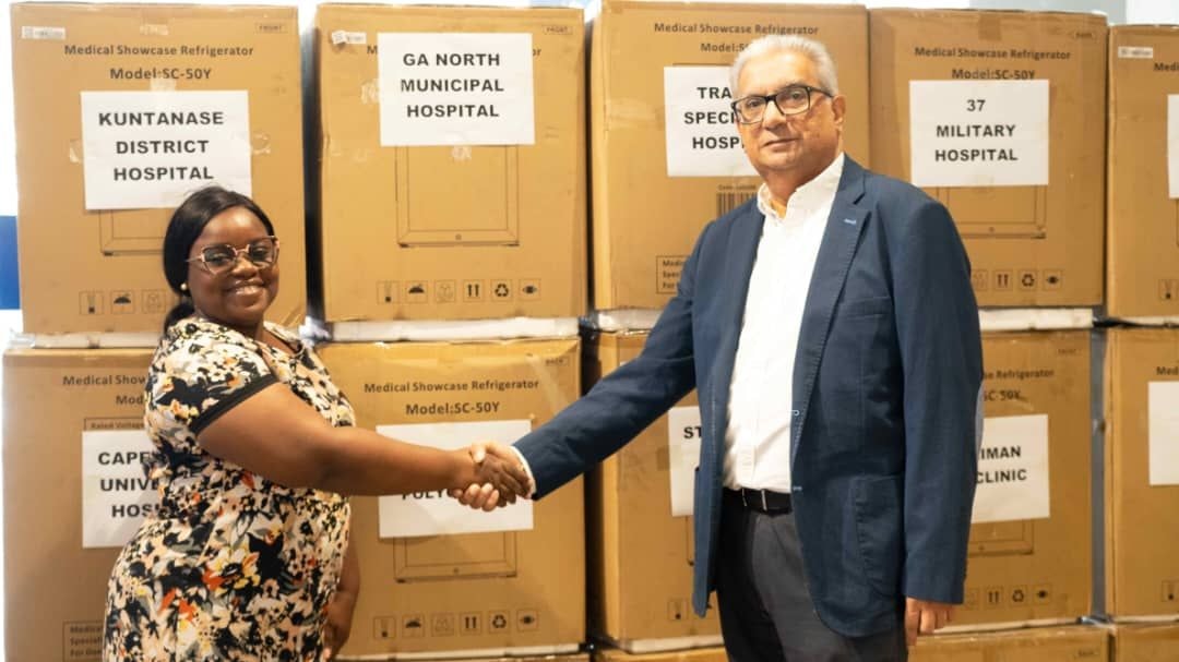 Melcom donates medical refrigerators to 25 hospitals