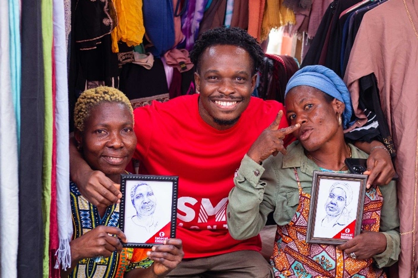 Telecel Red pop-ups showcase creative businesses in public squares for SME month