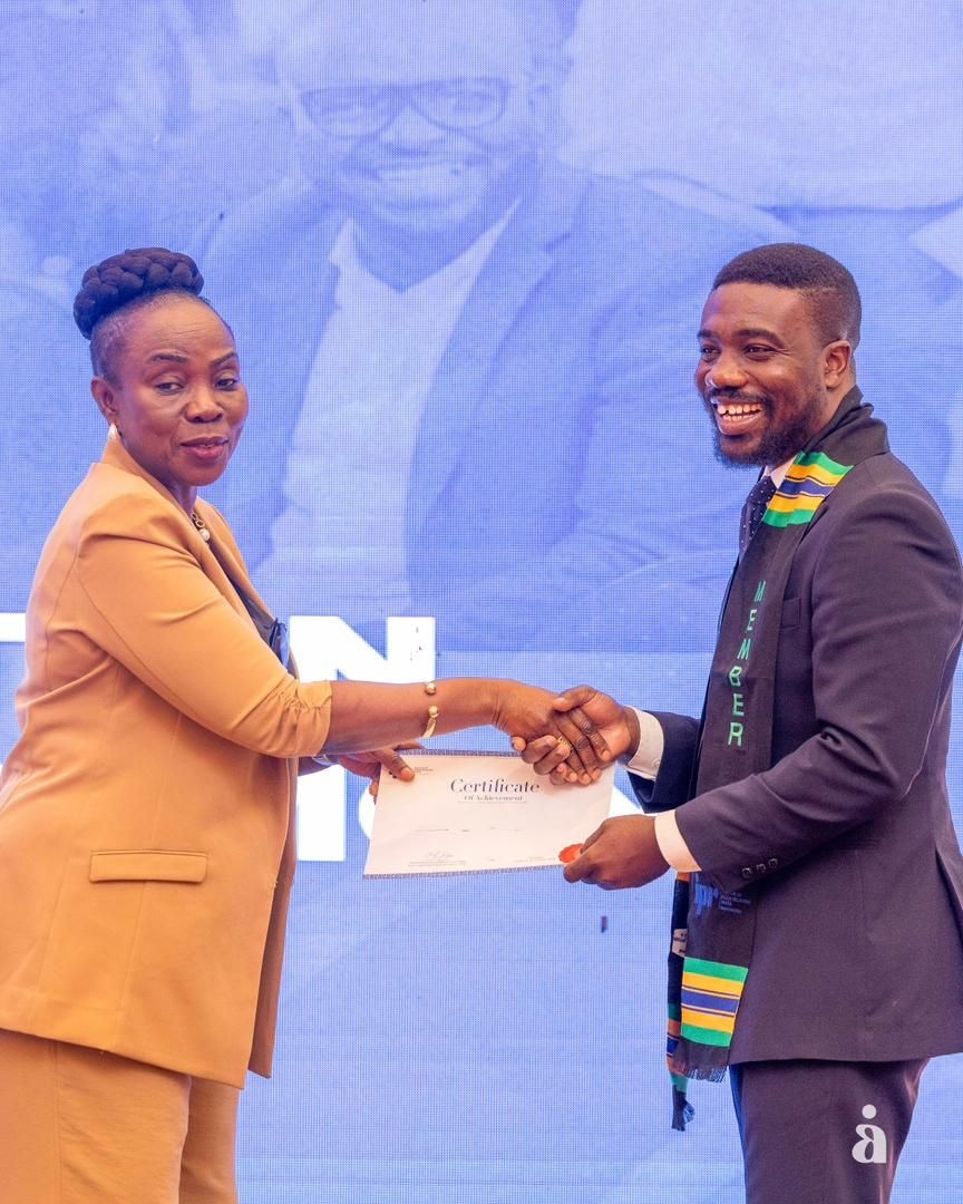 Edward Asare inducted as accredited member of IPR Ghana at 2025 National PR Summit