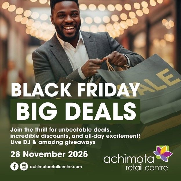 Achimota Retail Centre kicks off Black Friday sales with thrilling sidewalk sale