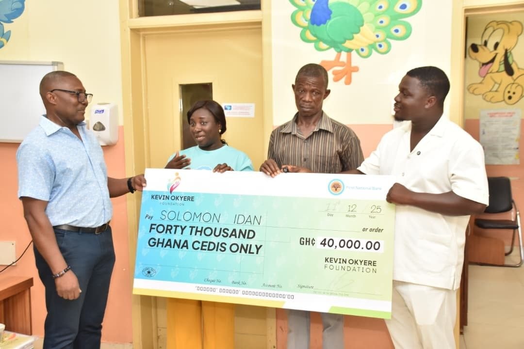 Kevin Okyere Foundation steps in to save 9-year-old’s sight