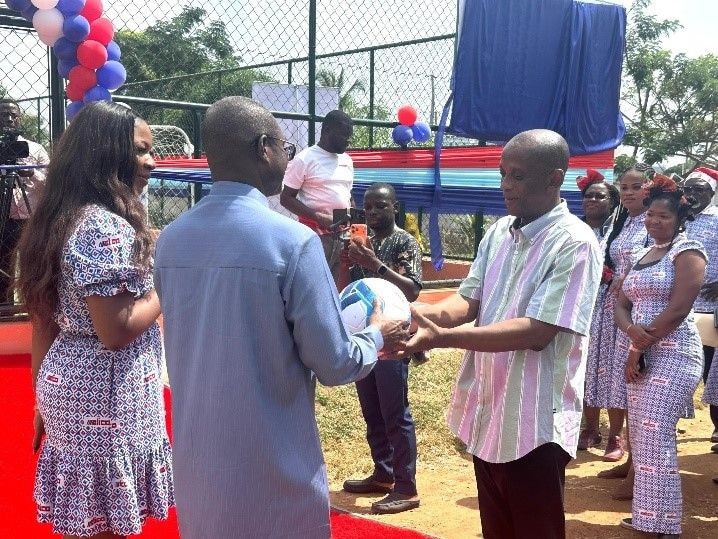 Glico Life Sports Arena opens at Dzorwulu Special School