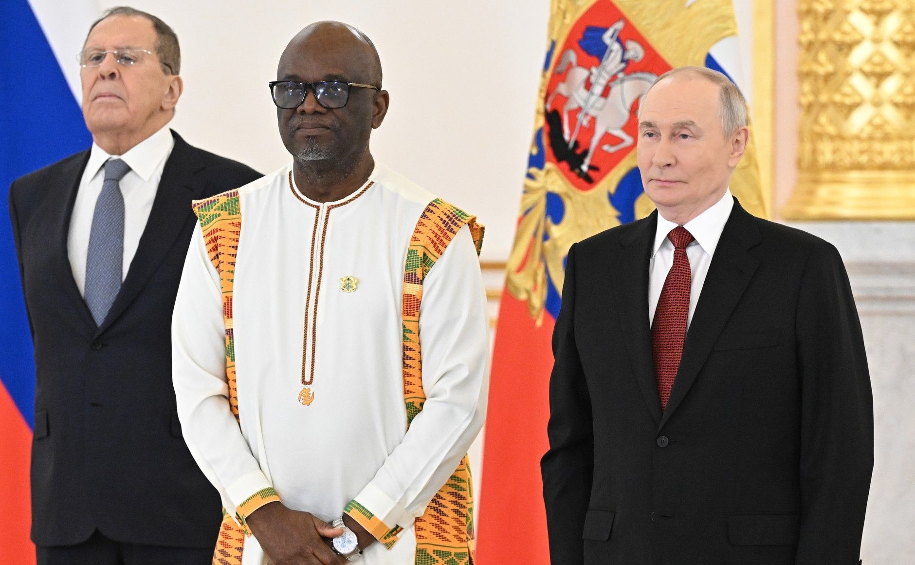 Putin receives newly appointed foreign ambassadors in Kremlin