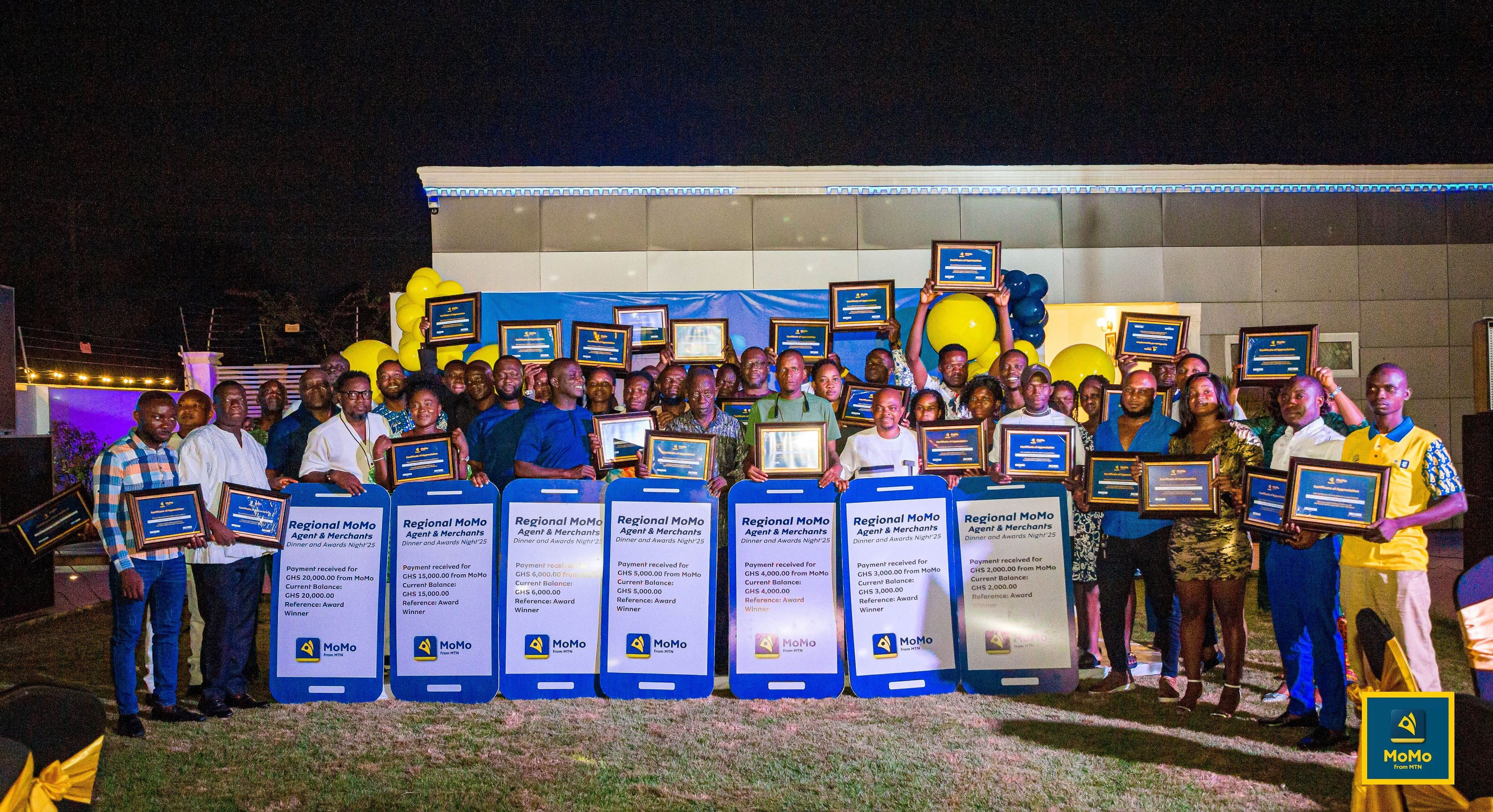 MobileMoney honours about 500 agents and merchants nationwide