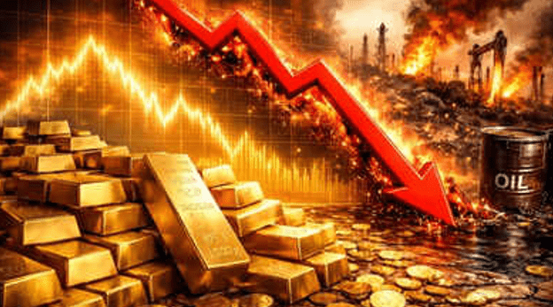 SIKAKROM with Gideon Donkor: Why gold fell when war broke out: Rates, dollars, and forced selling