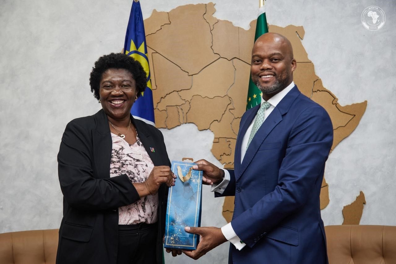 Namibia’s High Commissioner meet with AfCFTA Secretary-General to deepen collaboration efforts