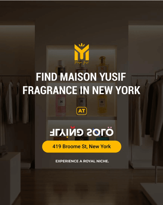 Maison Yusif Fragrance expands to New York: Marking a bold new chapter