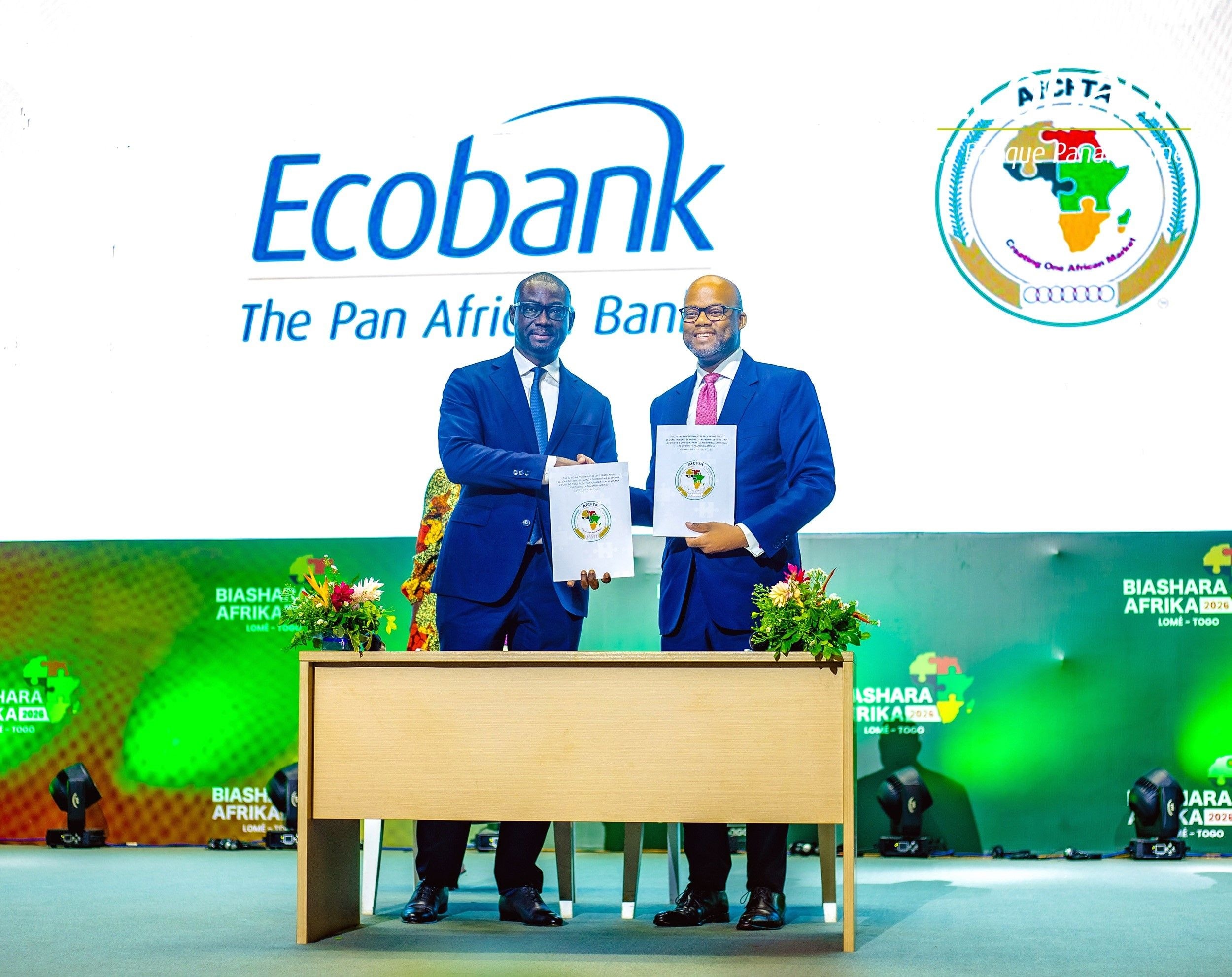 AfCFTA, Ecobank Group sign MoU to accelerate intra-African trade and empower SMEs