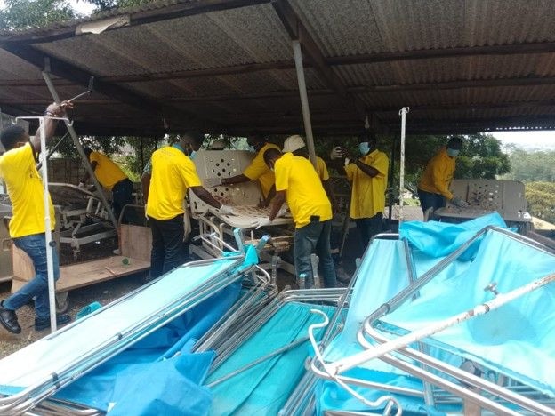 MTN refurbishes 500 hospital beds at Effia-Nkwanta