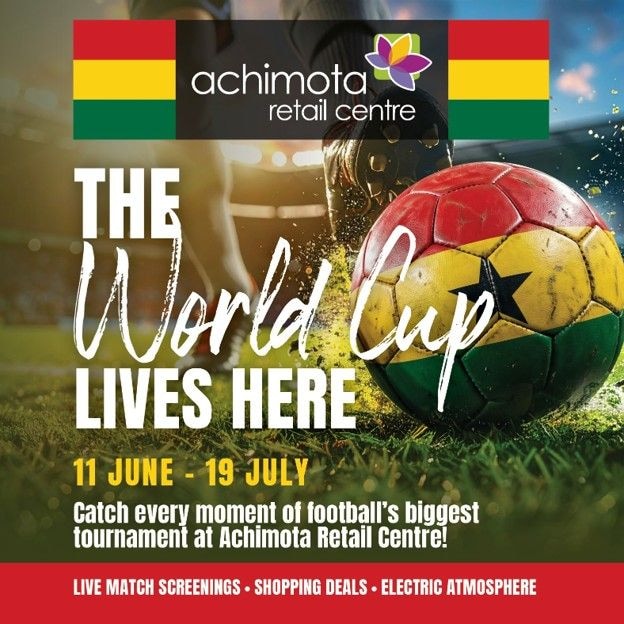 Achimota Mall is the 2026 World Cup Stadium