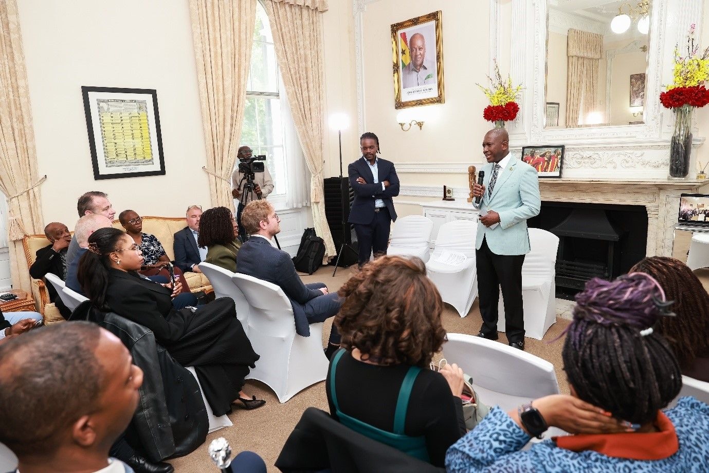 Positioning Ghana as leading outsourcing & digital services hub at GBS Executive Roundtable in London
