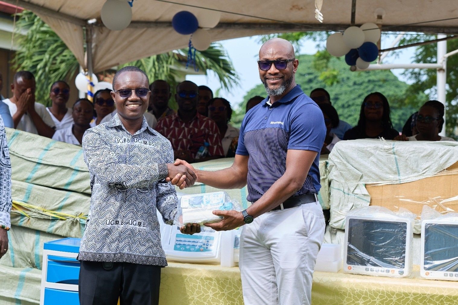 Newmont supports UG Health Services with critical medical equipment