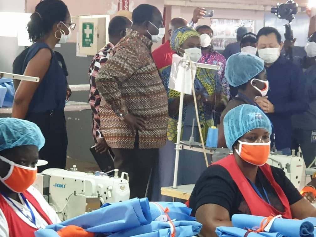 COVID-19: Gov’t takes delivery of more locally produced PPE