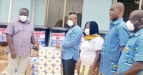 Sekyere Rural Bank supports 3 hospitals to fight spread of COVID-19