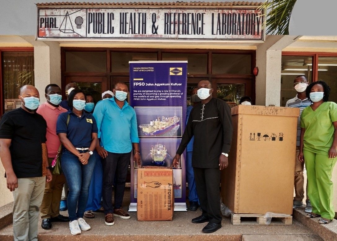 Yinson donates biological safety cabinet to aid fight against COVID-19 pandemic