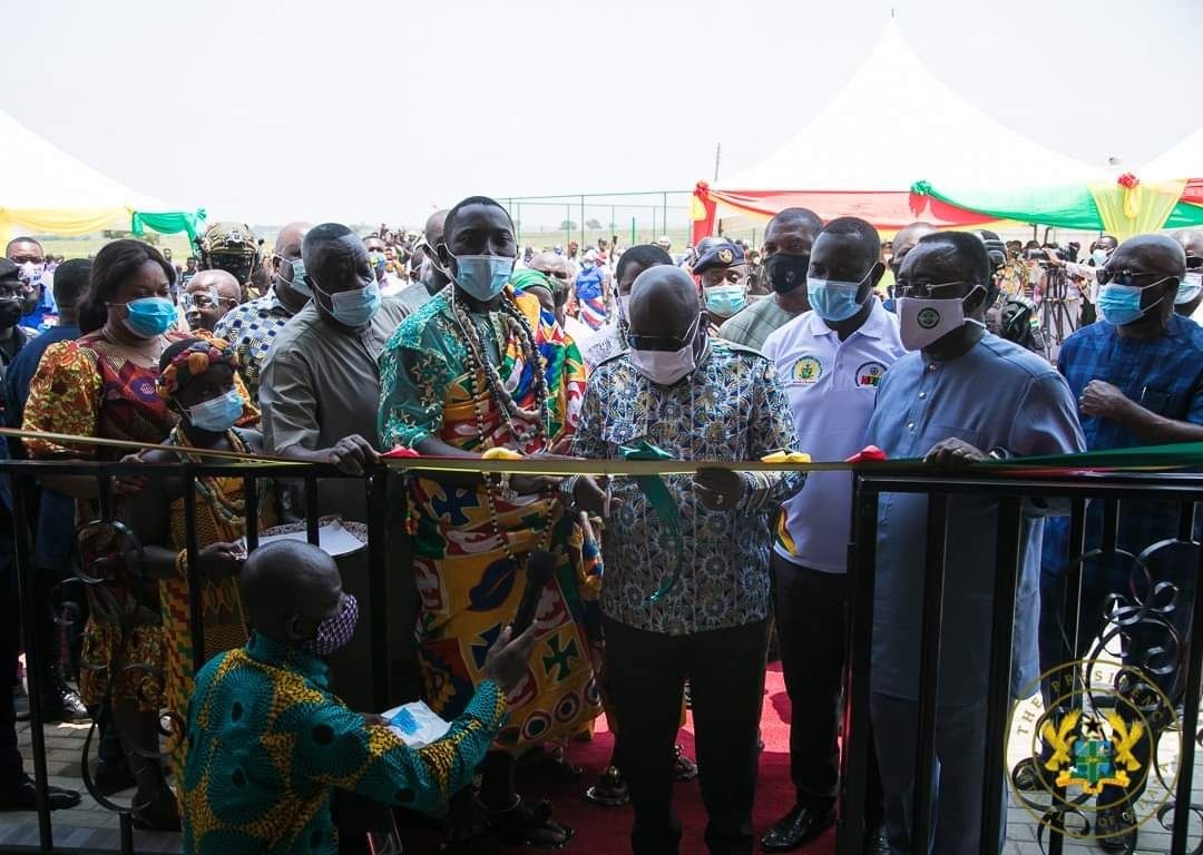 Akufo-Addo outdoors NEIP’s greenhouse project