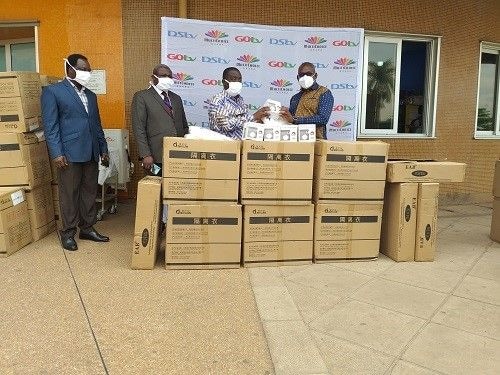 MultiChoice donates GH¢75,000 of PPE to Cape Coast Teaching Hospital