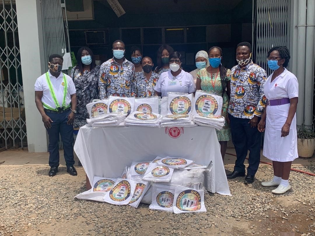 Shippers Authority donates to Effia Nkwanta Regional Hospital