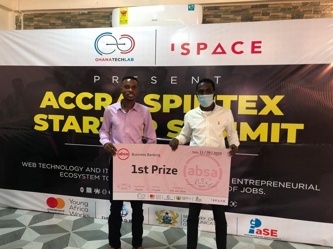 ISpace rewards 3 startups for excelling at Accra Spintex Startup Summit Hub