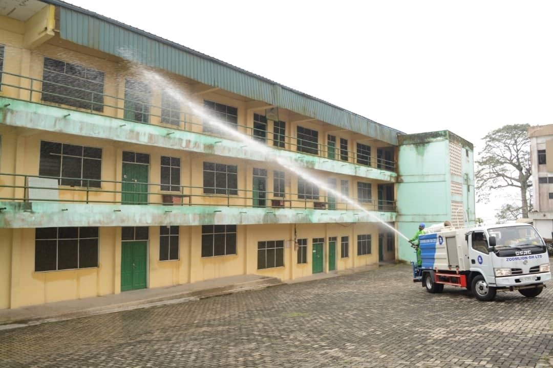 PHASE THREE: GES, Zoomlion disinfect 140 high schools in Eastern Region