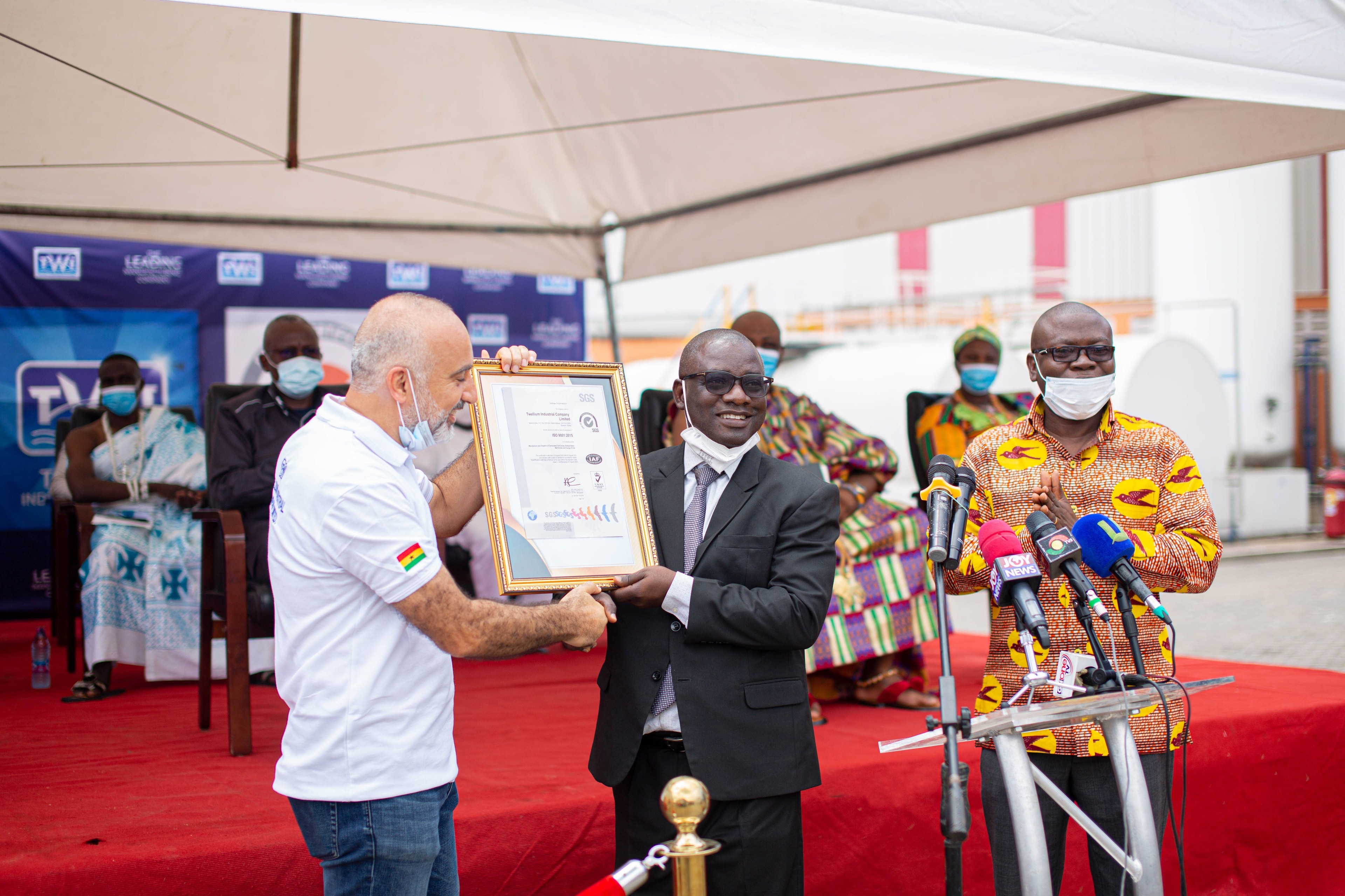 Twellium Industrial awarded ISO and HACCP certifications, unveils treatment plant