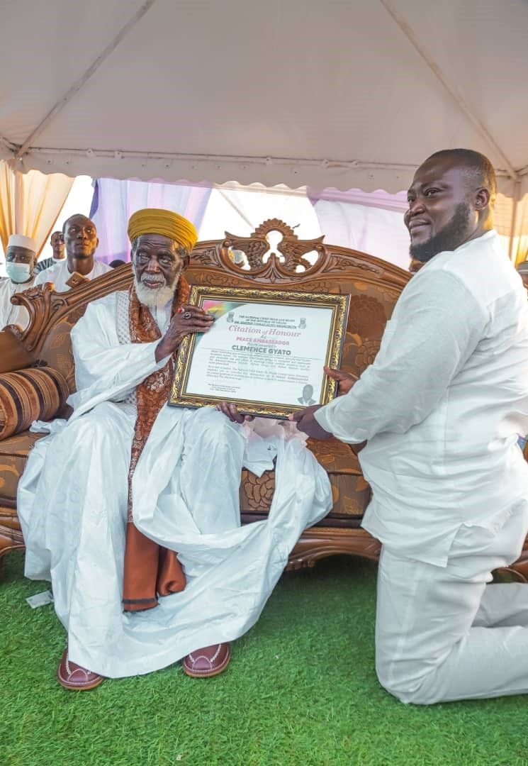 National Chief Imam names Clemence Gyato as Peace Ambassador