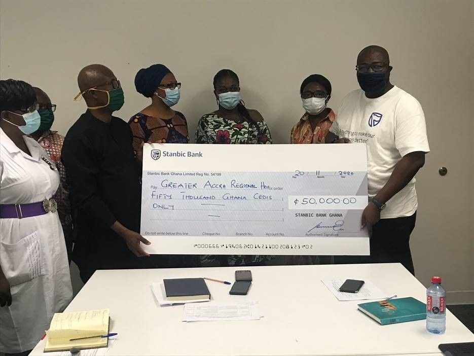 Child Cancer Unit of Ridge Hospital receives support from Stanbic