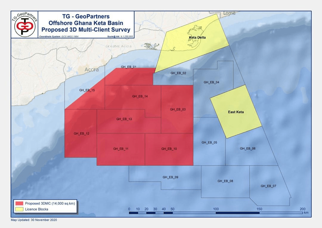 TG-GeoPartners to conduct multi-client 3D survey in Keta Basin