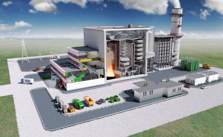 German government funded waste-to-energy project starts