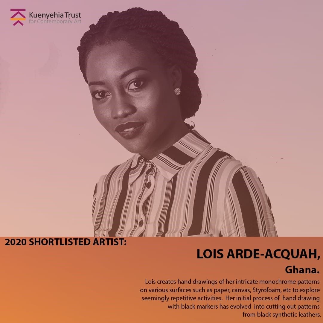 The Kuenyehia Trust for Contemporary Art announces Lois Arde-Acquah as 2020 winner of the Kuenyehia Prize
