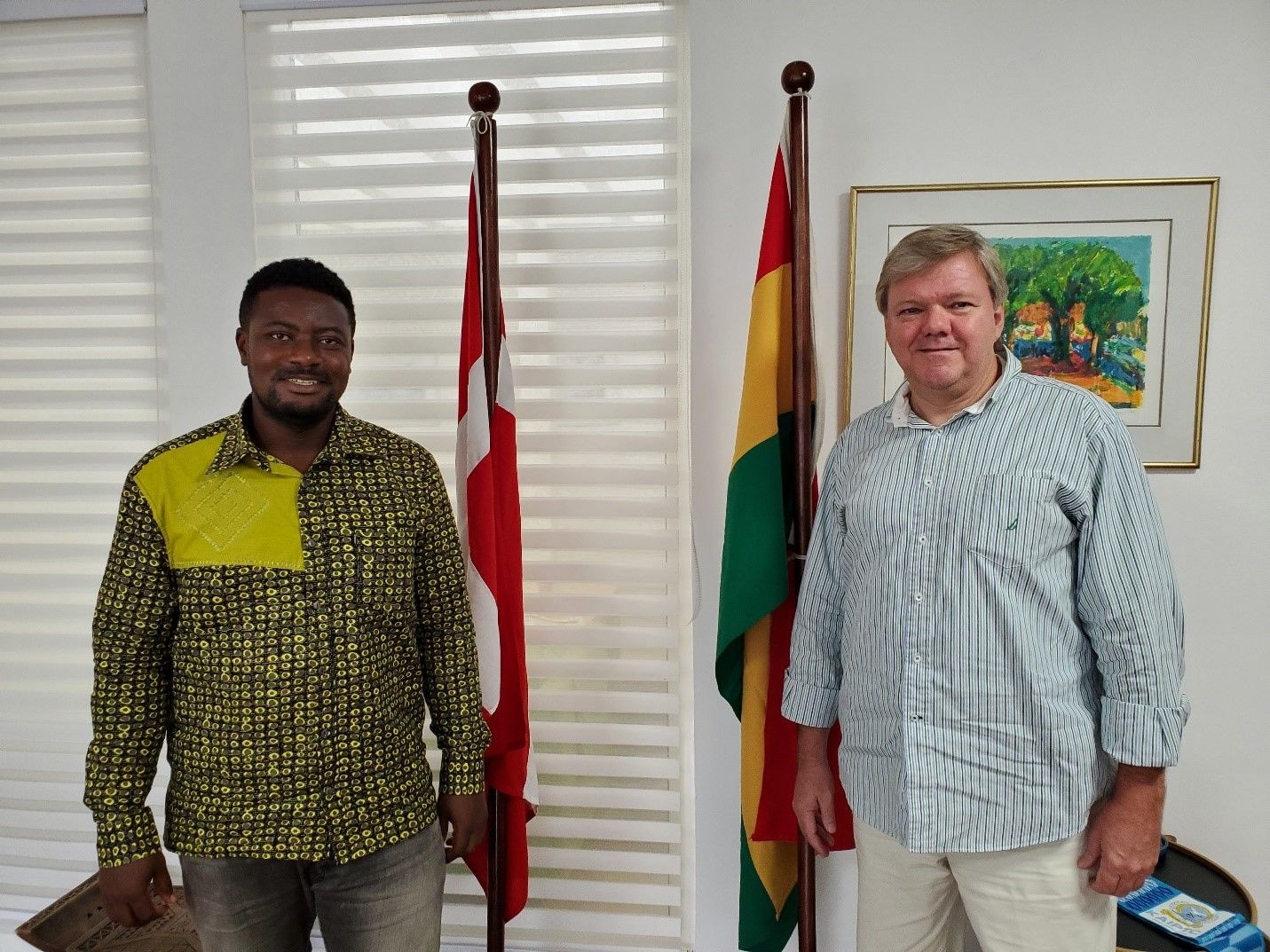 Chris Koney’s column: Time with Ambassador Tom Nørring