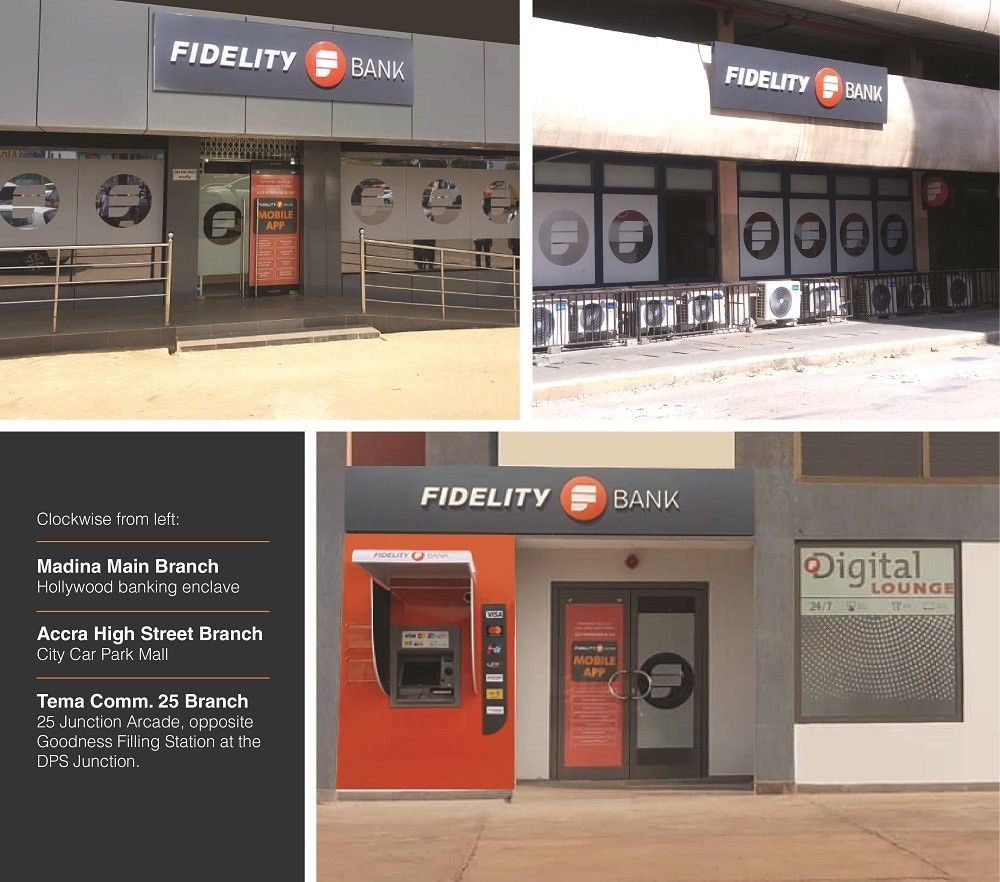 Fidelity Bank relocates two branches, merges two others