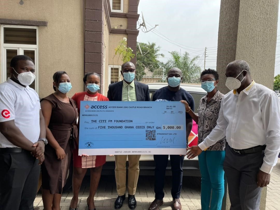 eTranzact touches lives via the Citi FM Foundation