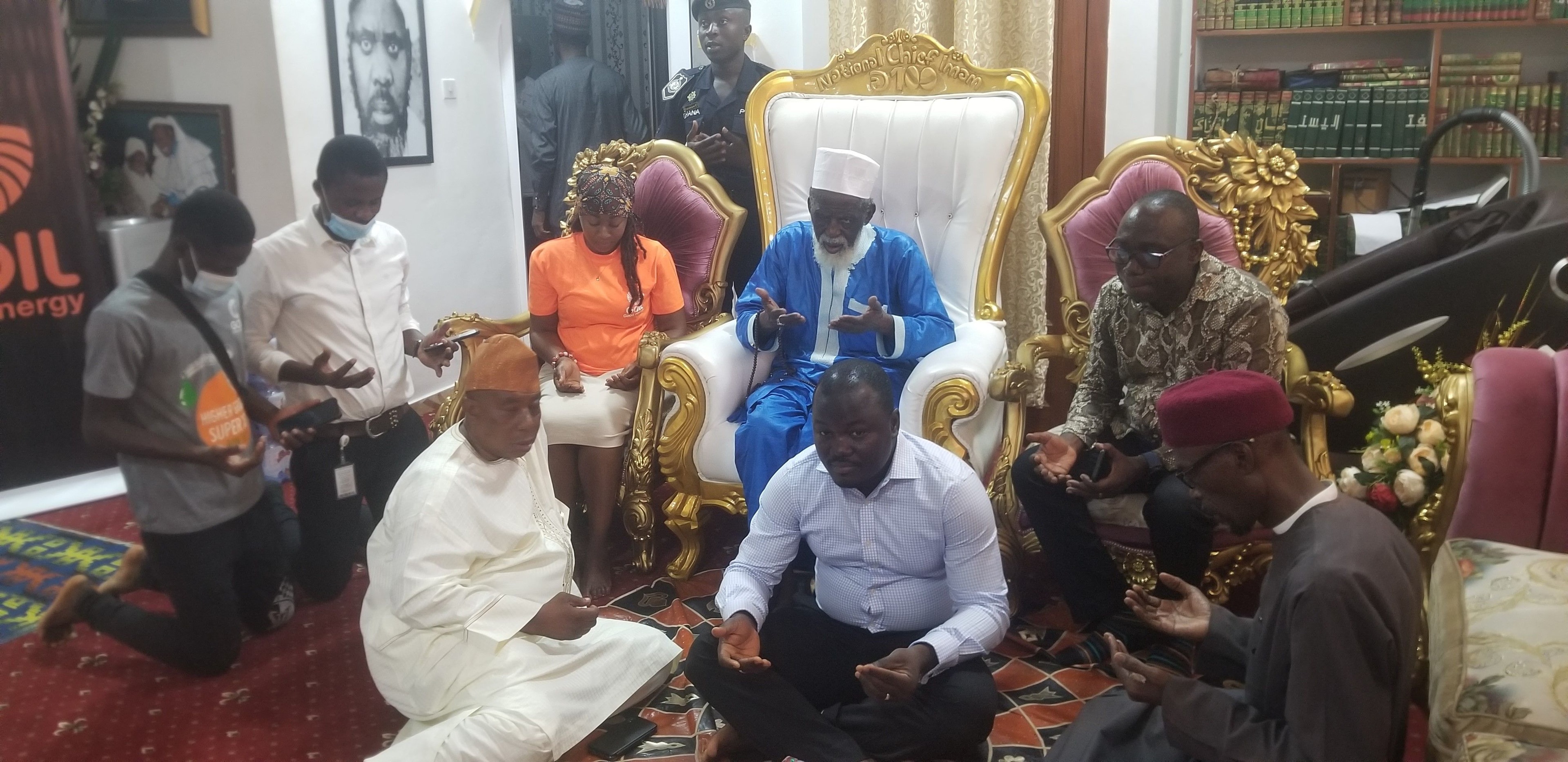 GOIL donates to Chief Imam towards Eid Al-Fitr
