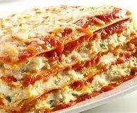 Recipe column: Lasagne